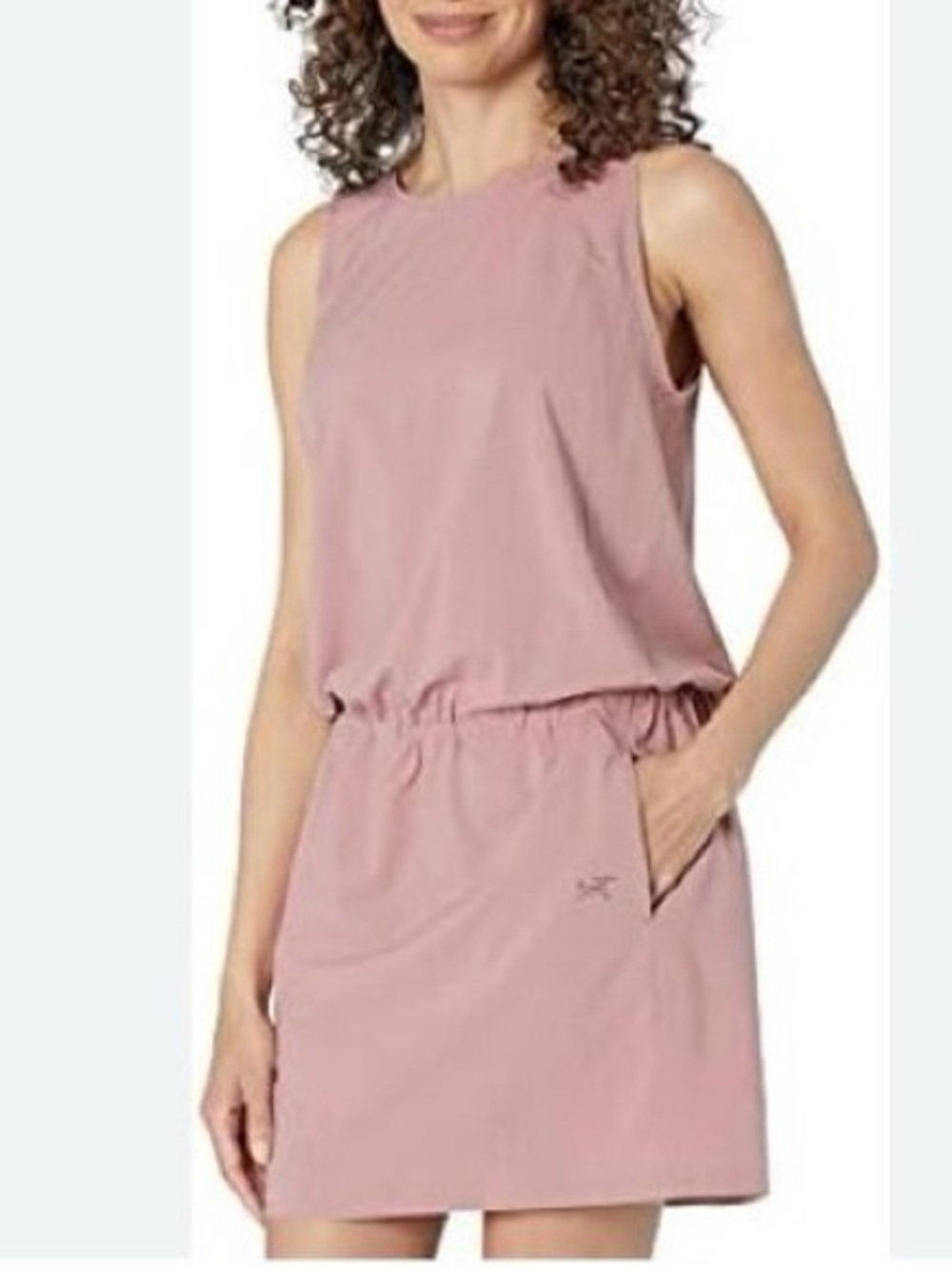 Arc'teryx Contenta Sleeveless Dusty Rose Mini Dress